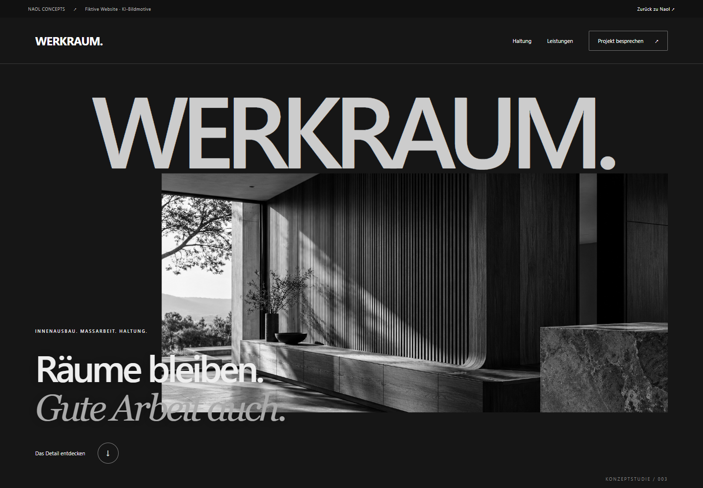 Vorschau des neuen Werkraum-Website-Prototyps