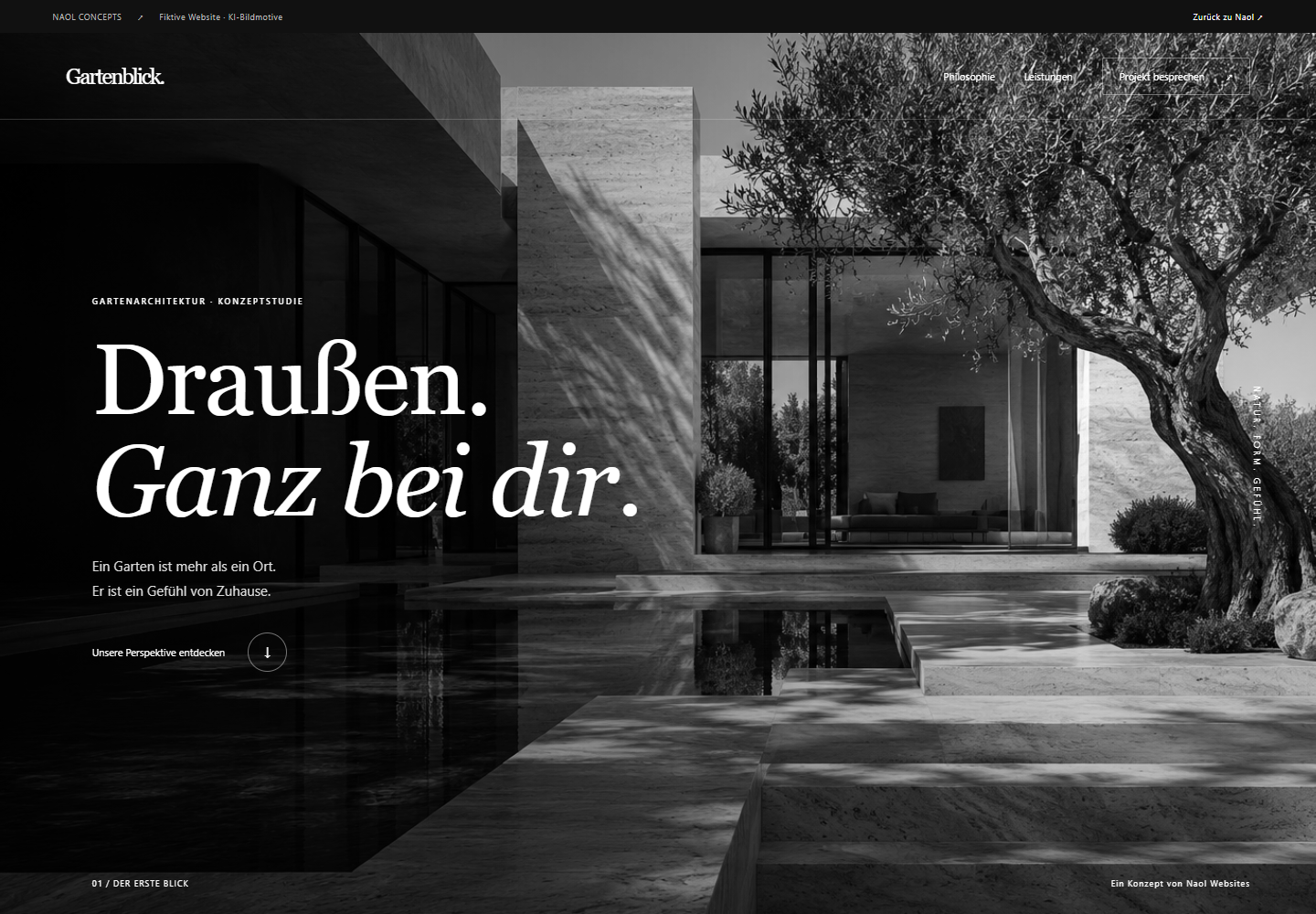 Vorschau des neuen Gartenblick-Website-Prototyps